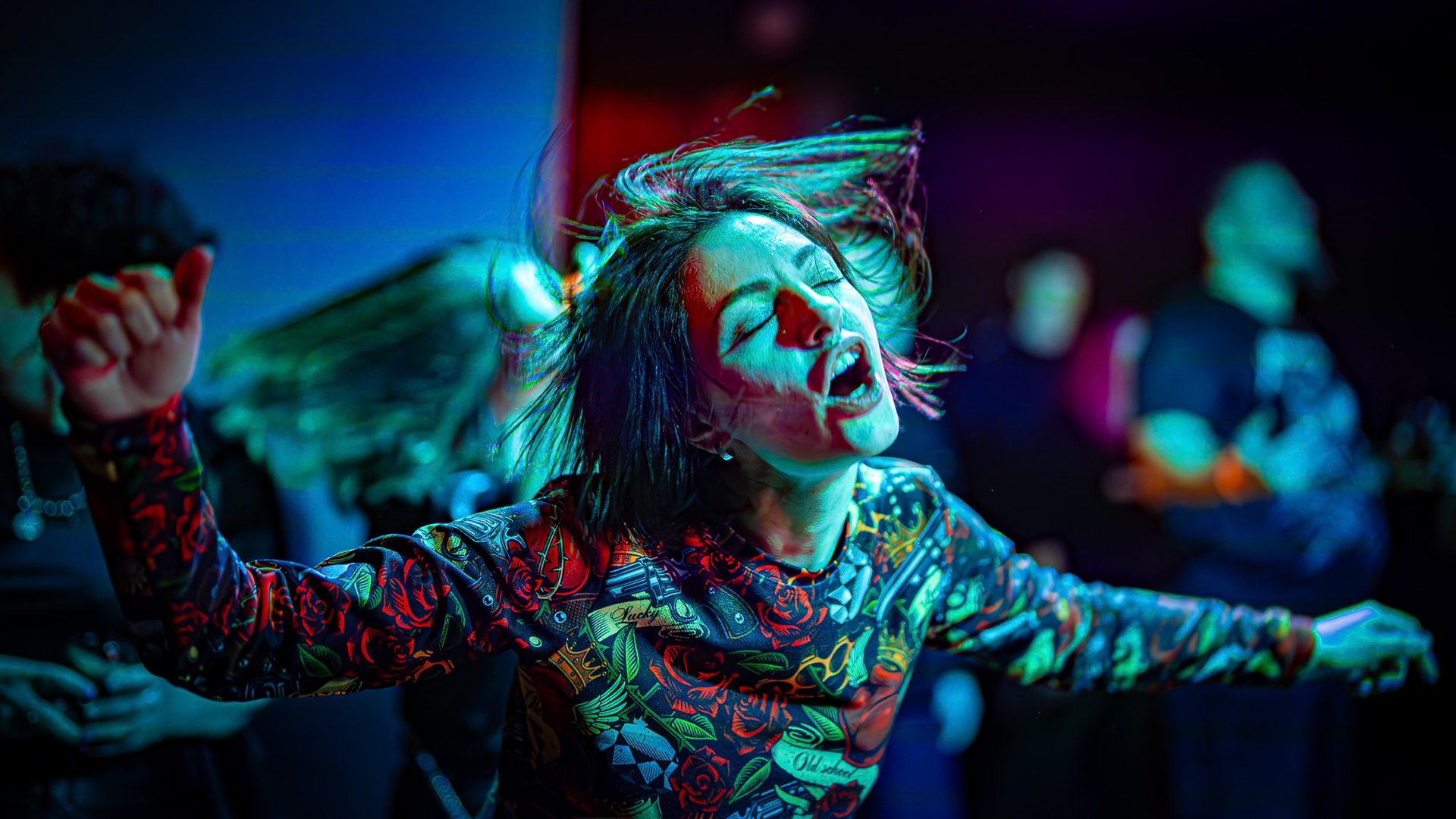 На концерте